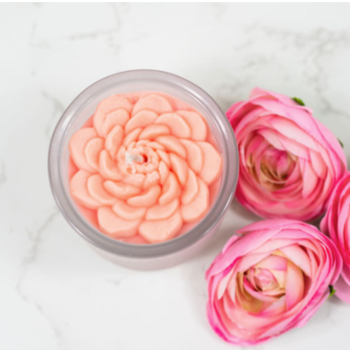 Ranunculus Flower Candle