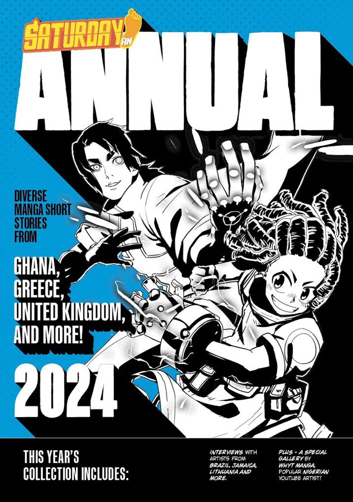 SATURDAY AM ANNUAL 2024 - A Celebration of Original Diverse Manga-Inspired Short Stories from Around the World