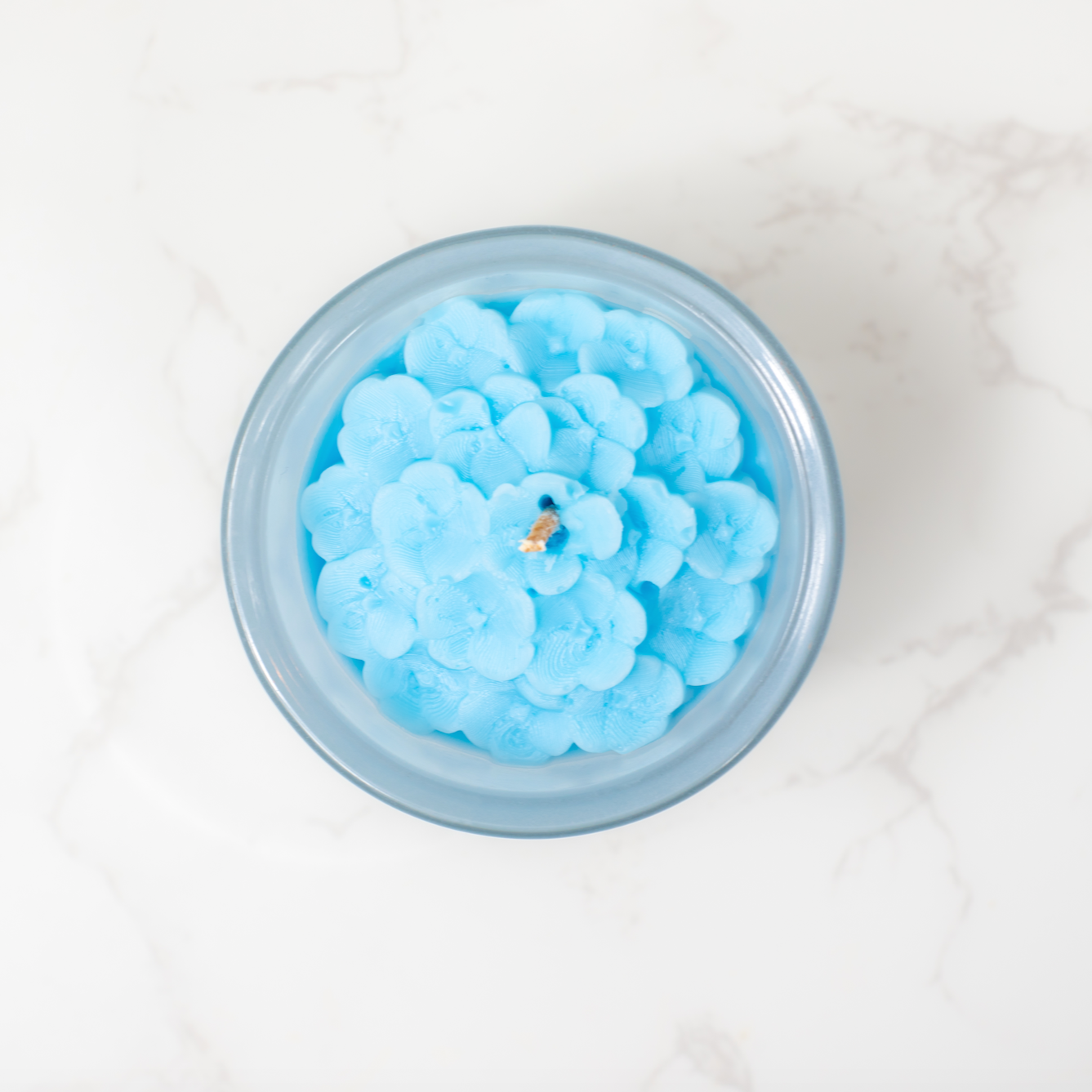 Hydrangea Flower Candle