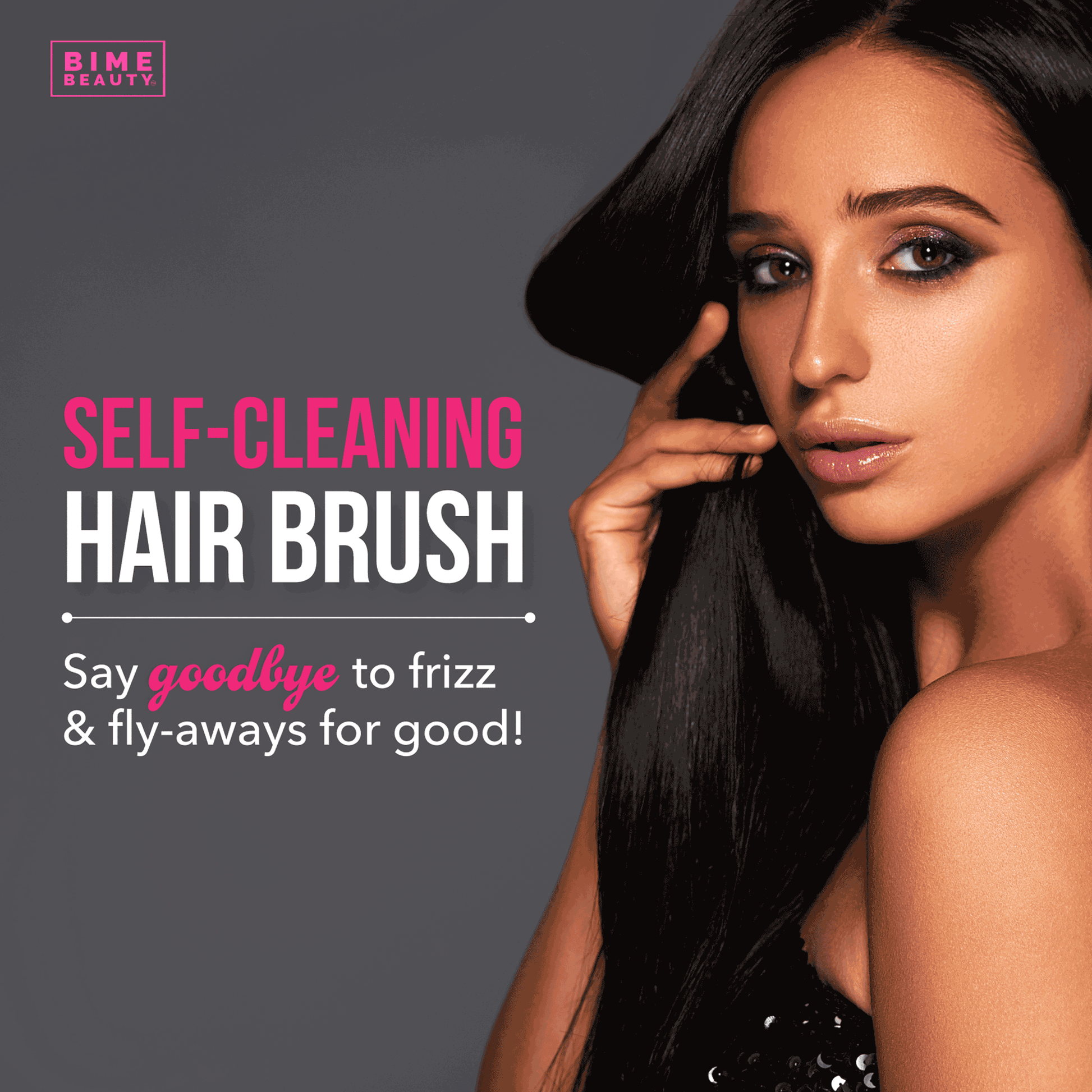Self-Cleaning Hair Brush