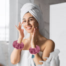 Switch wristband towel, wash wristbands, wrist washband, wrist towels, wrist bands for washing face 2 image