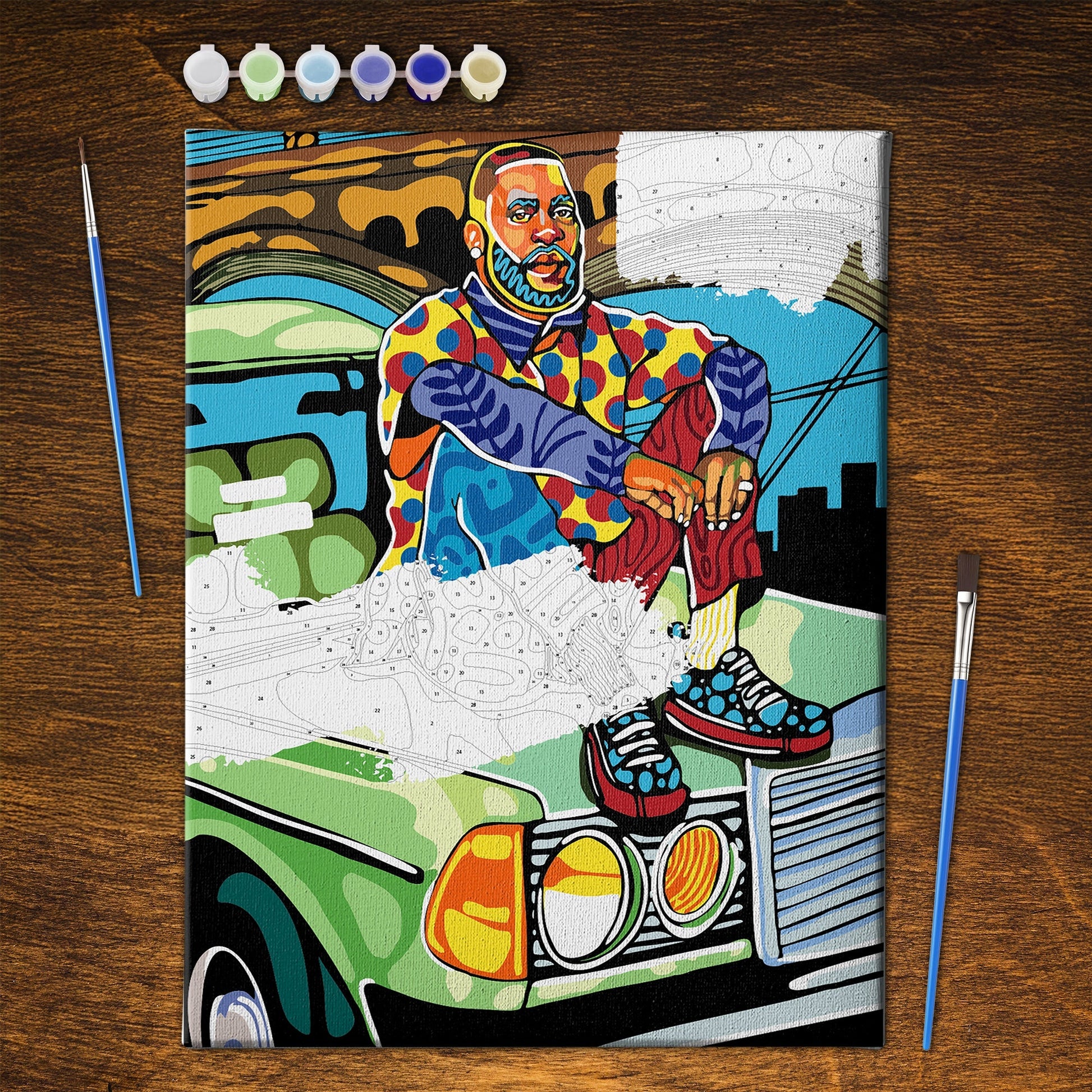 "September" Paint-By-Number Kit