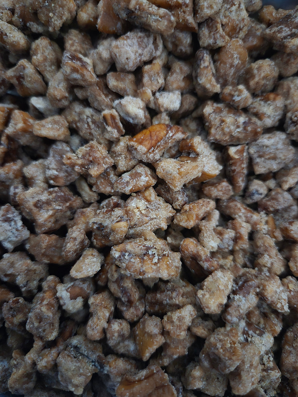 Texas Peach Whiskey Pecans