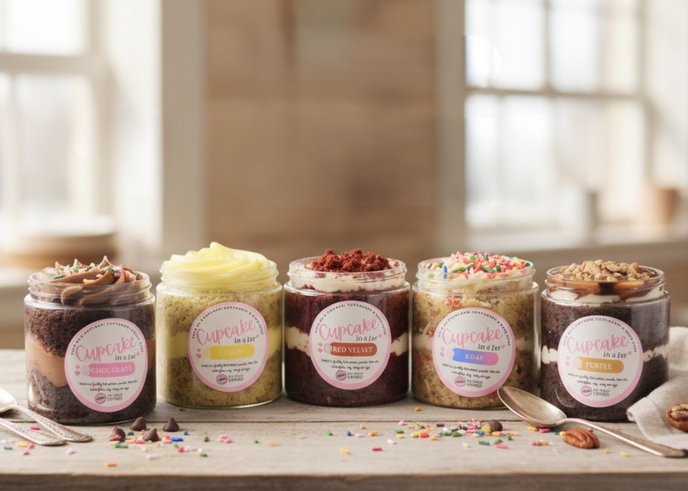 Cupcakes in a Jar