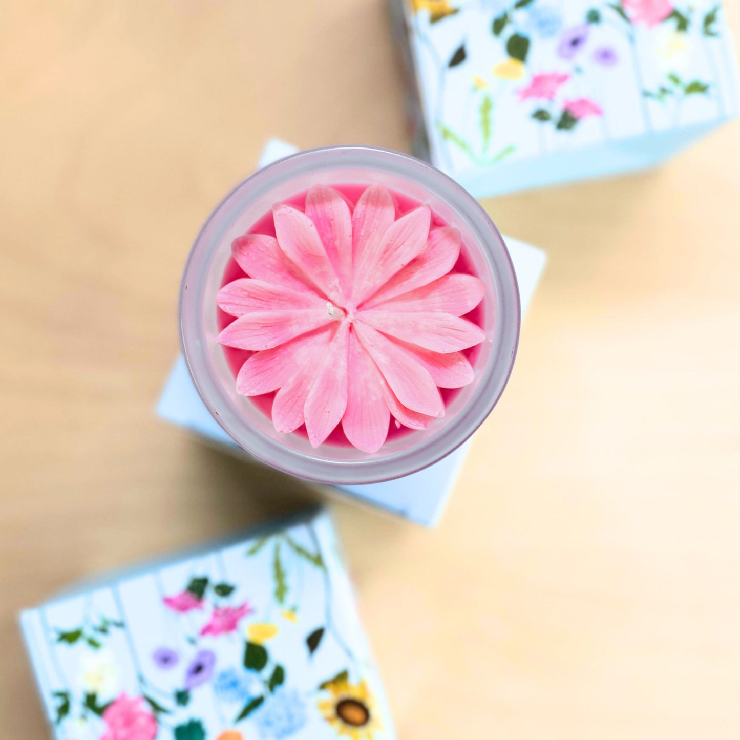 Bitterroot Flower Candle