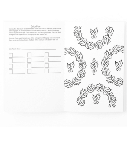 Black Girl Sleigh Coloring Book Set