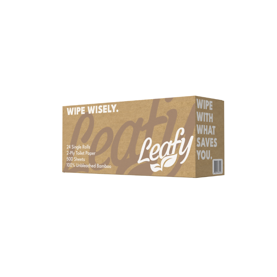 Leafy EarthCloud Bamboo - 24 roll 2 ply