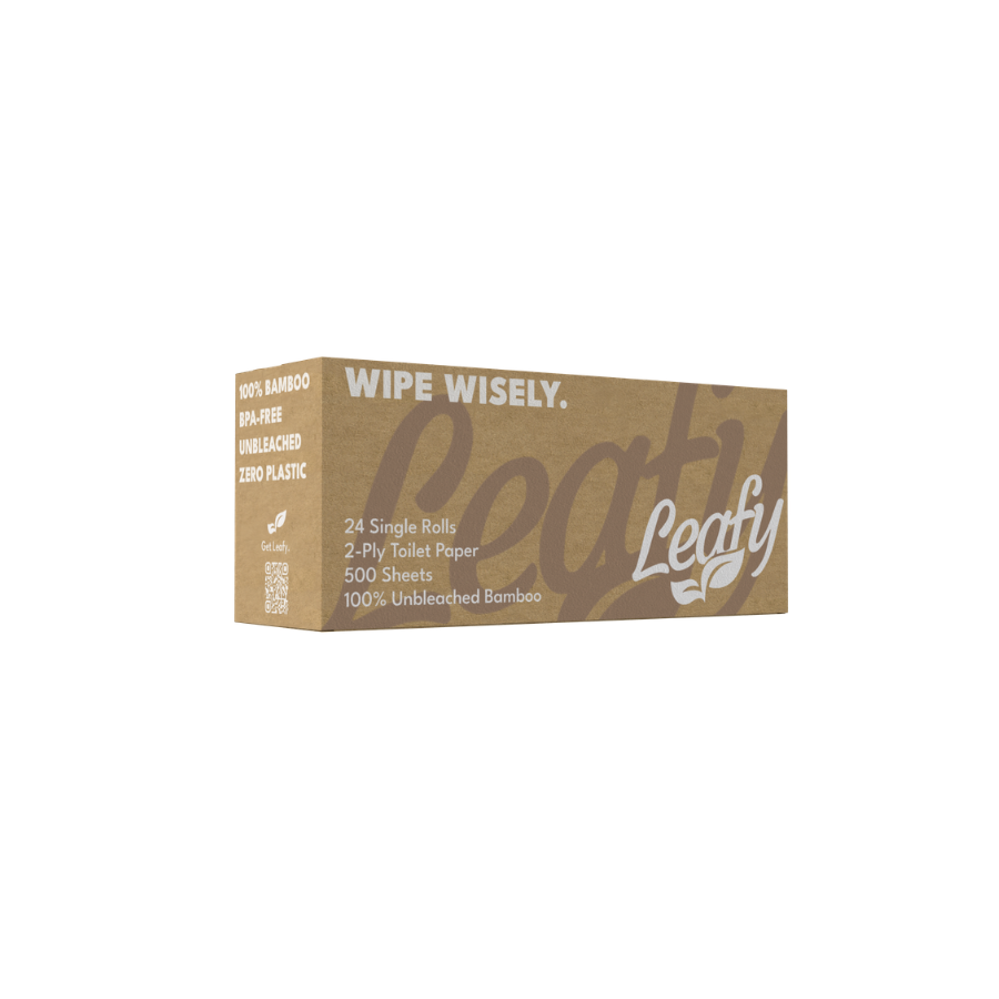 Leafy EarthCloud Bamboo - 24 roll 2 ply