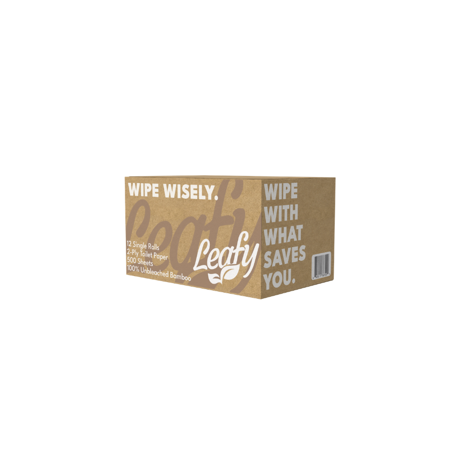 Leafy EarthSoft Bamboo - 12 roll 2 ply