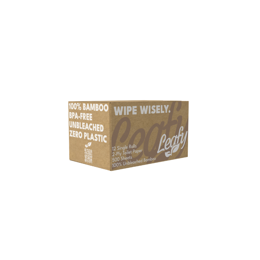 Leafy EarthSoft Bamboo - 12 roll 2 ply