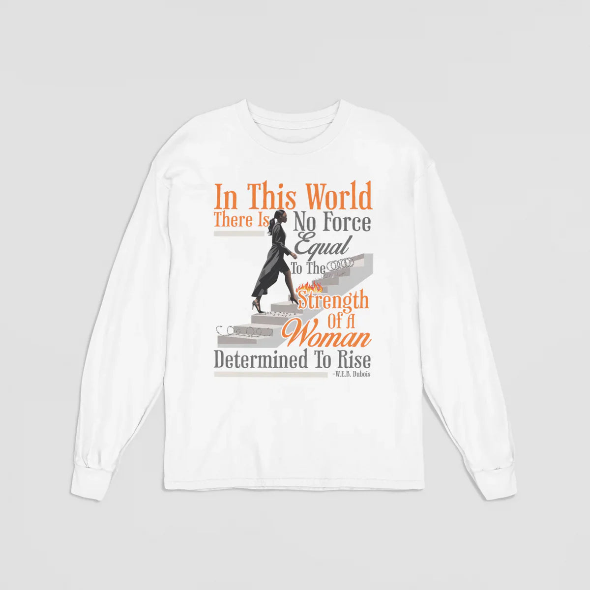 W. E. B. Du Bois Determined To Rise Sweatshirt