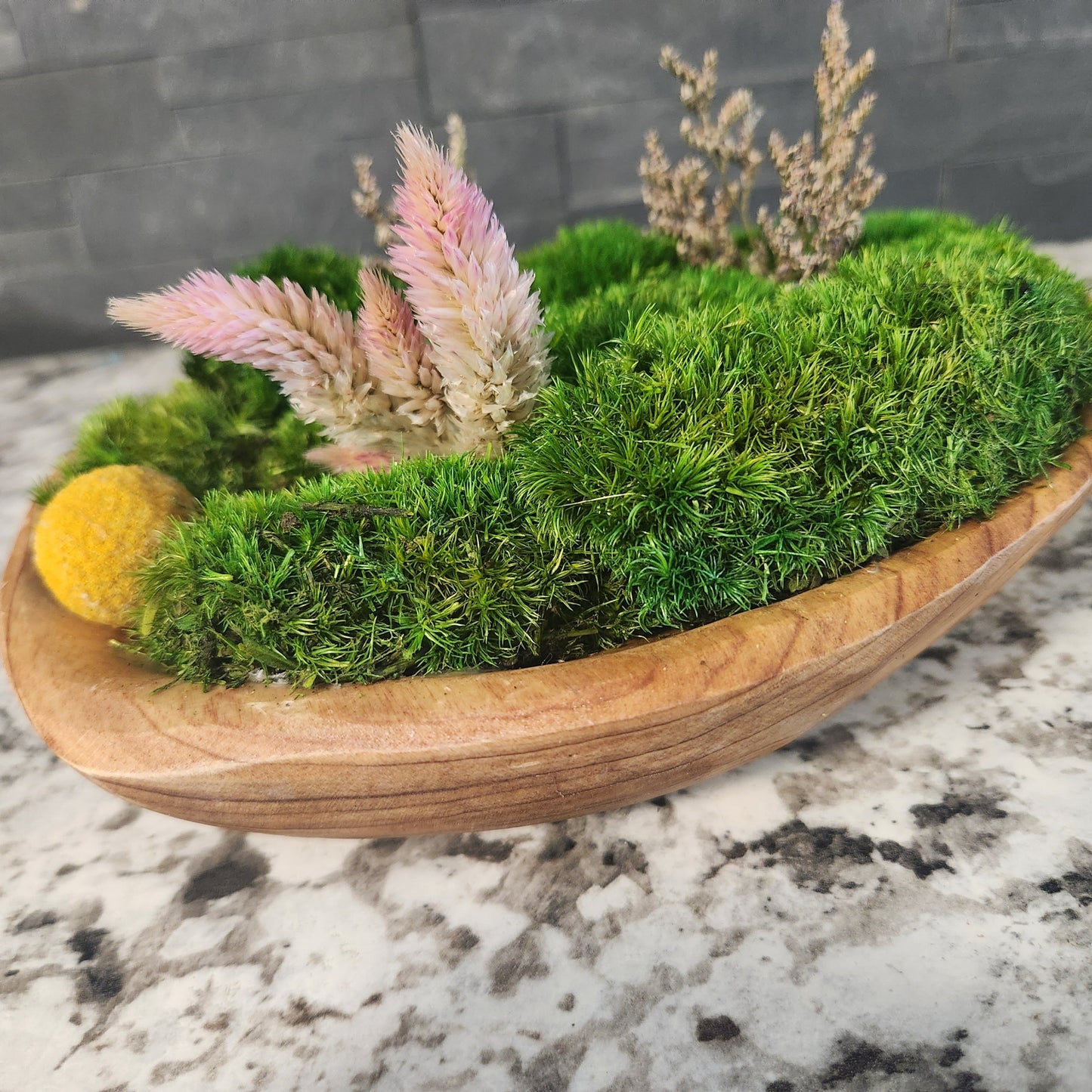 Moss Art Decorative Bowl