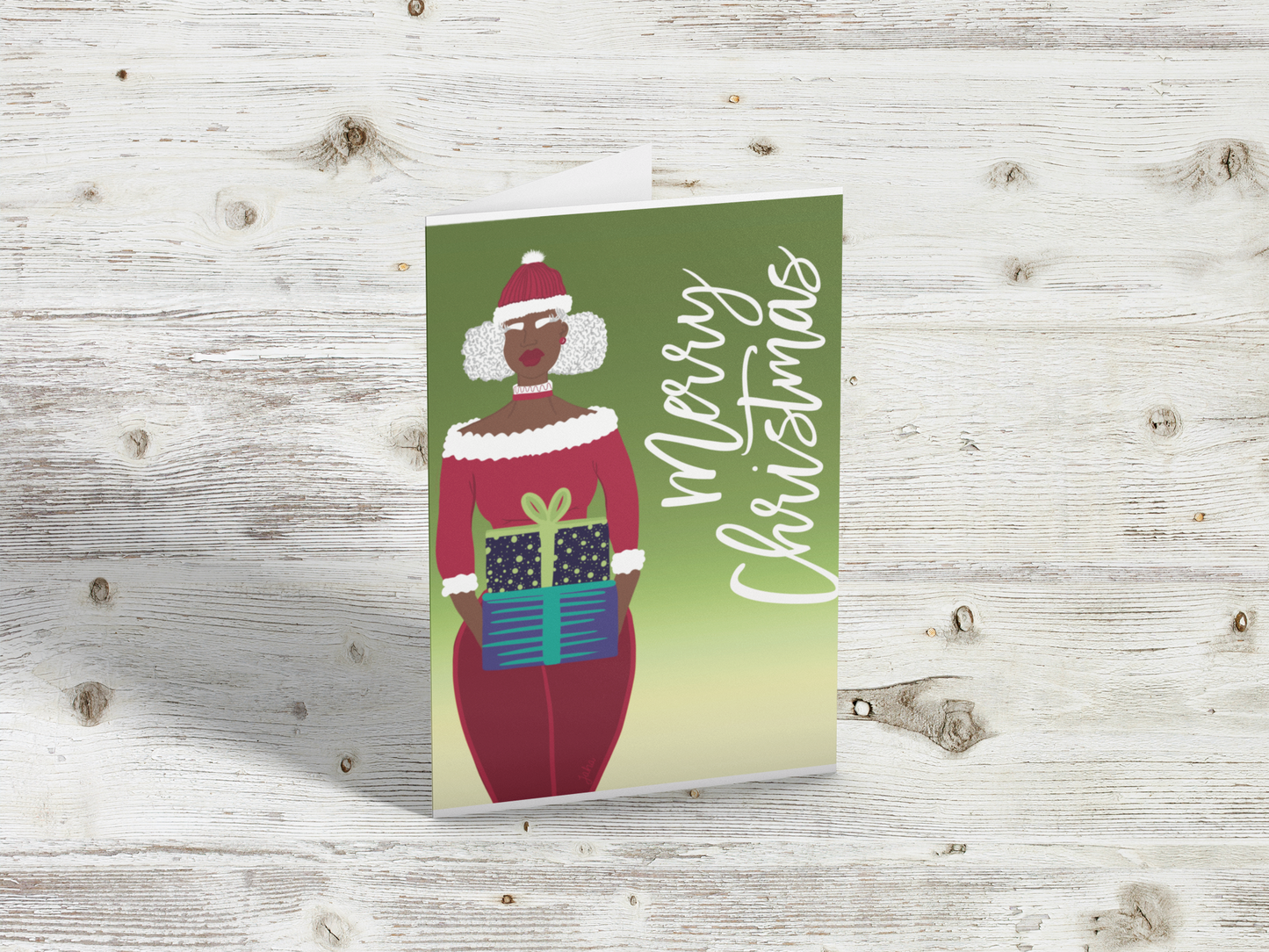 Black Girl Sleigh Coloring Book Set