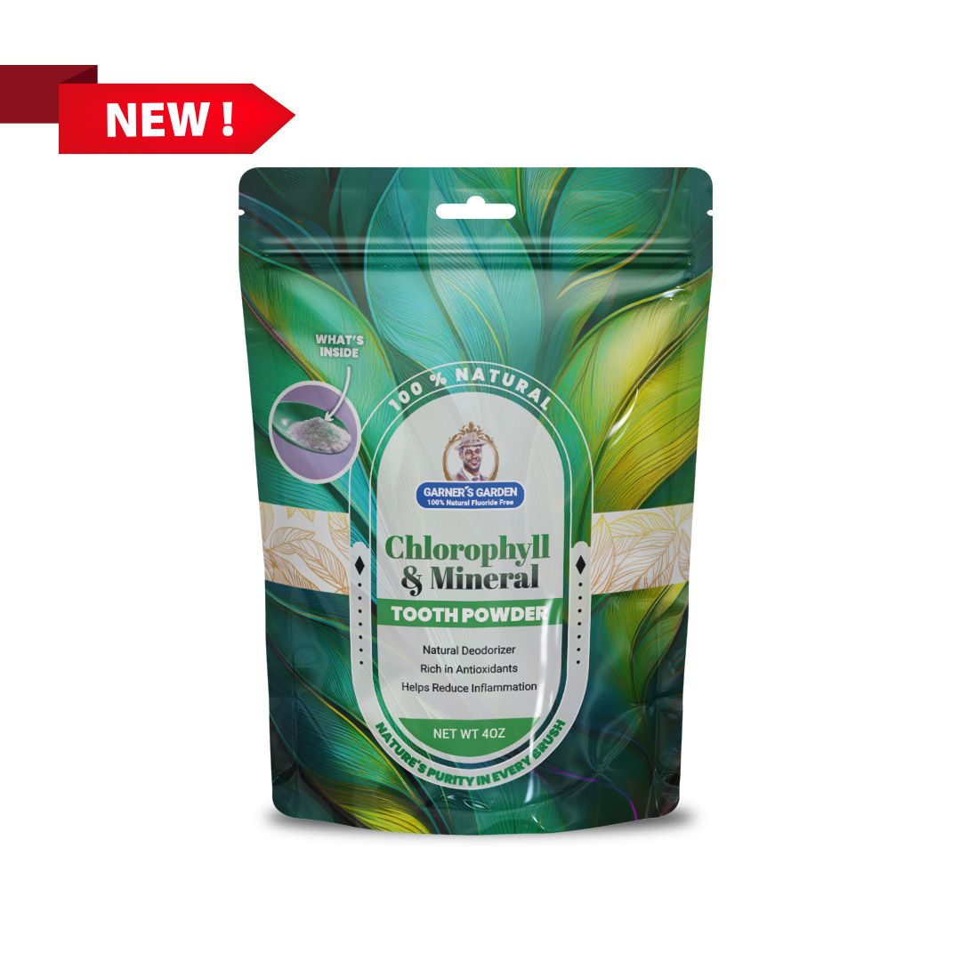 Chlorophyll & Mineral Tooth Powder | Fluoride Free | 100% Natural
